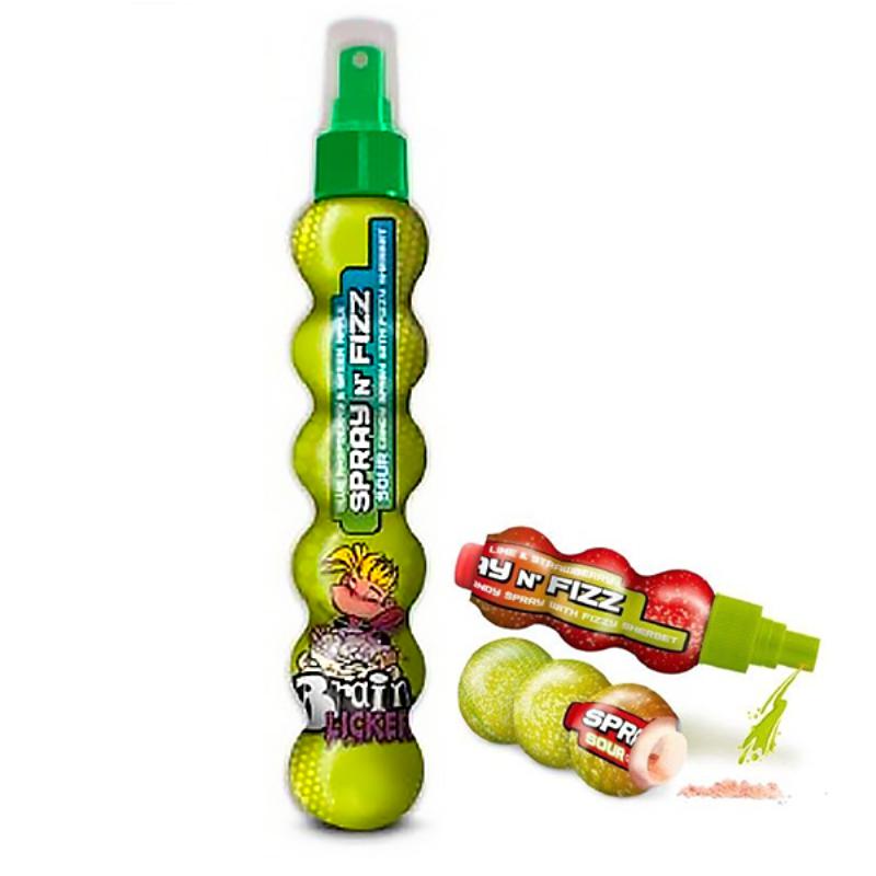 Brain Licker Spray and Fizz 80g - Candy Mail UK