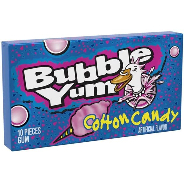 Bubble Yum Gum Cotton Candy 79g - Candy Mail UK