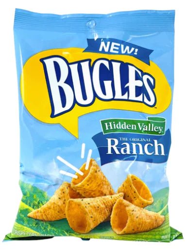Bugles Hidden Valley Ranch 85g - Candy Mail UK