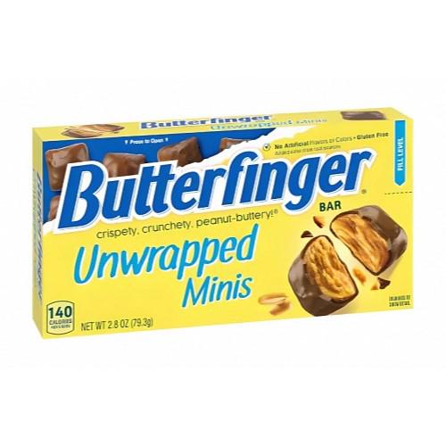 Butterfinger Unwrapped Minis 79g - Candy Mail UK