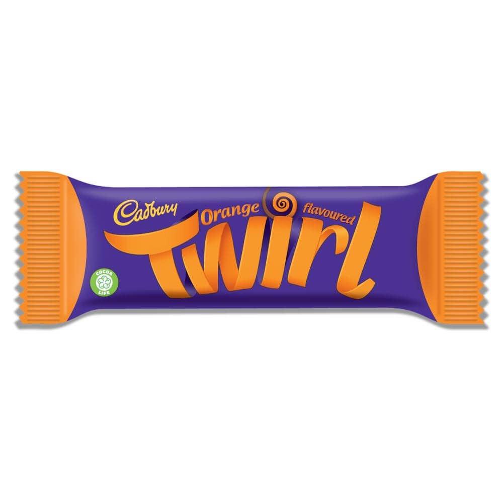 Cadbury Orange Twirl 39g - Candy Mail UK
