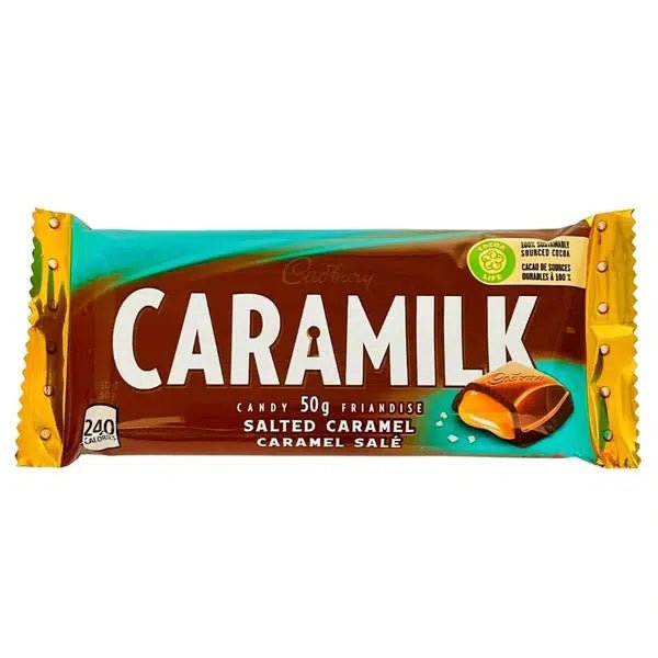 Cadbury's Caramilk Salted Caramel (Canada) 50g - Candy Mail UK