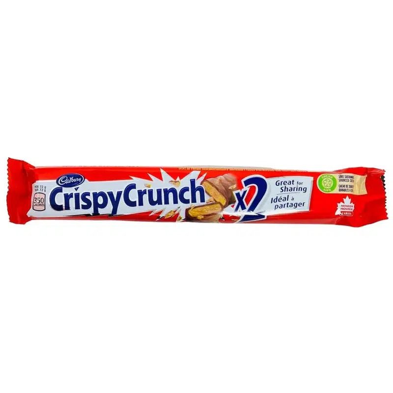 Cadbury's Crispy Crunch Kingsize 2 Bar (Canada) 72g - Candy Mail UK