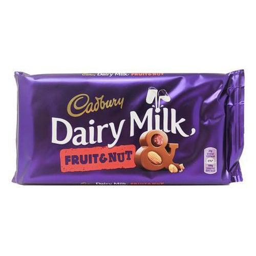 Cadbury's Dairy Milk Fruit and Nut (Ireland) 55g - Candy Mail UK