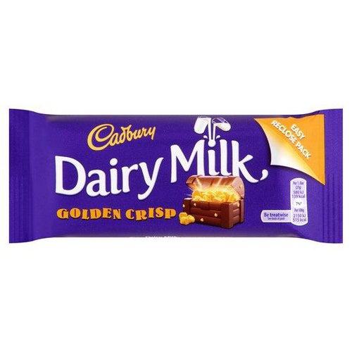 Cadbury's Dairy Milk Golden Crisp 53g - Candy Mail UK