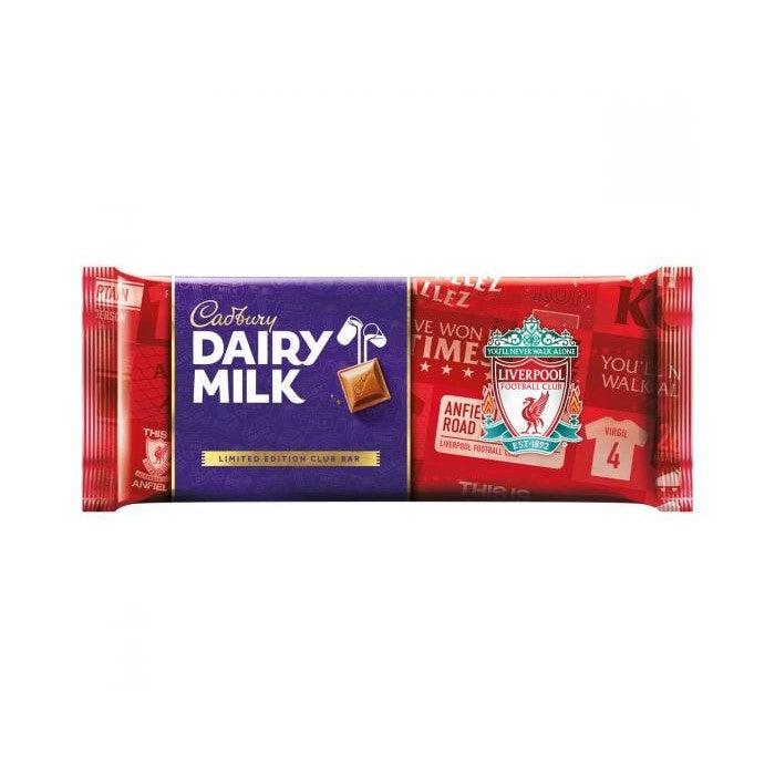 Cadbury's Dairy Milk Limited Edition Liverpool Bar 360g Candy Mail UK