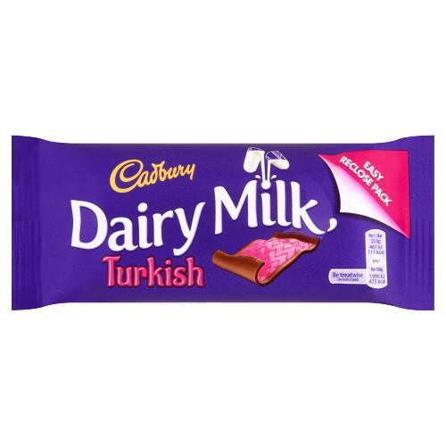 Cadbury's Dairy Milk Turkish Delight (Ireland) 47g - Candy Mail UK