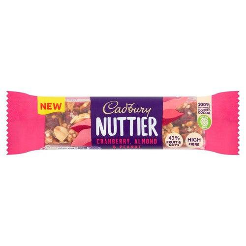 Cadbury's Go Nuttier Cranberry, Almond and Peanut 40g - Candy Mail UK