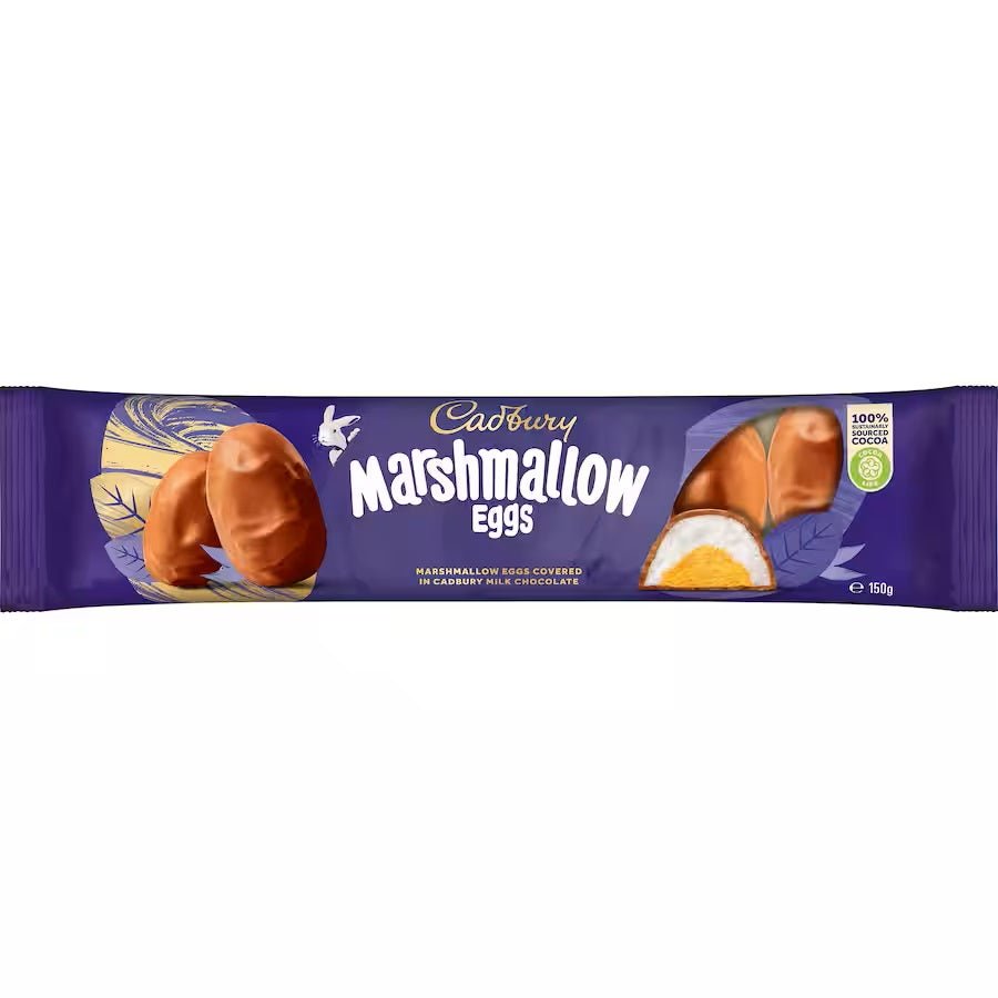 Cadbury's Marshmallow Easter Eggs 150g Candy Mail UK