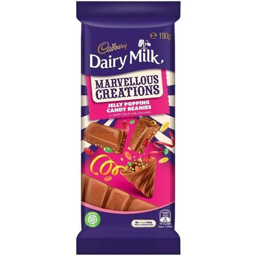 Cadbury's Marvellous Creations Jelly Popping Candy Block (Australia) 190g - Candy Mail UK