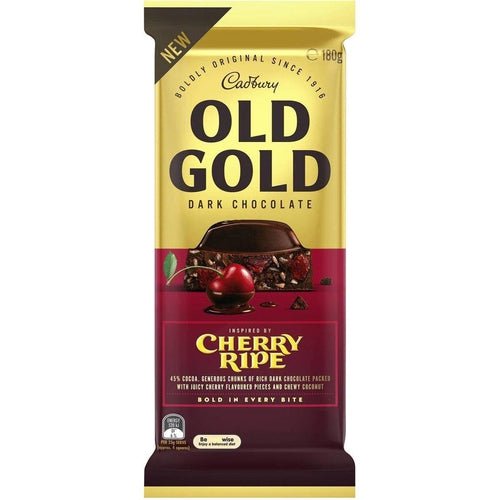 Cadbury's Old Gold Cherry Ripe 180g - Candy Mail UK