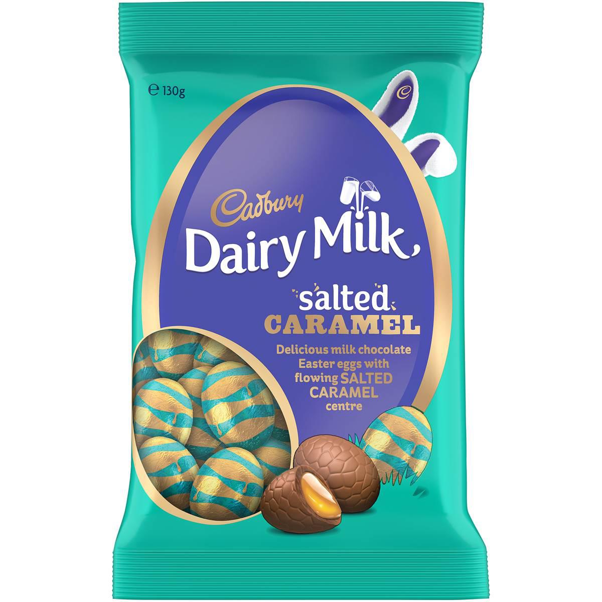 Cadbury's Salted Caramel Chocolate Easter Eggs (Australian Import) 117g - Candy Mail UK