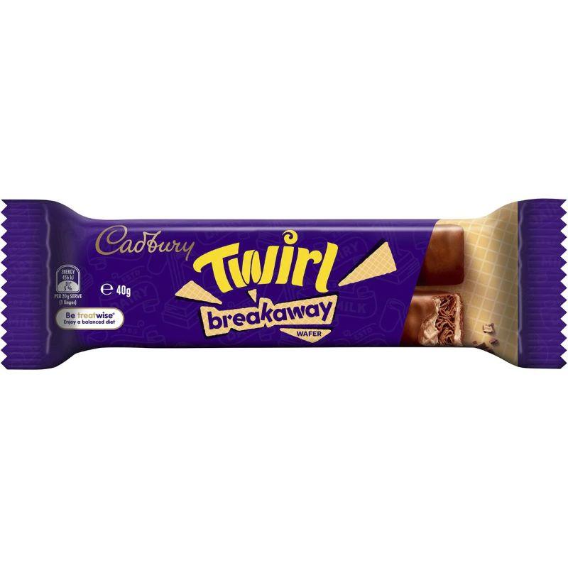 Cadbury's Twirl Breakaway 40g Best Before 8th Sept 2022 - Candy Mail UK