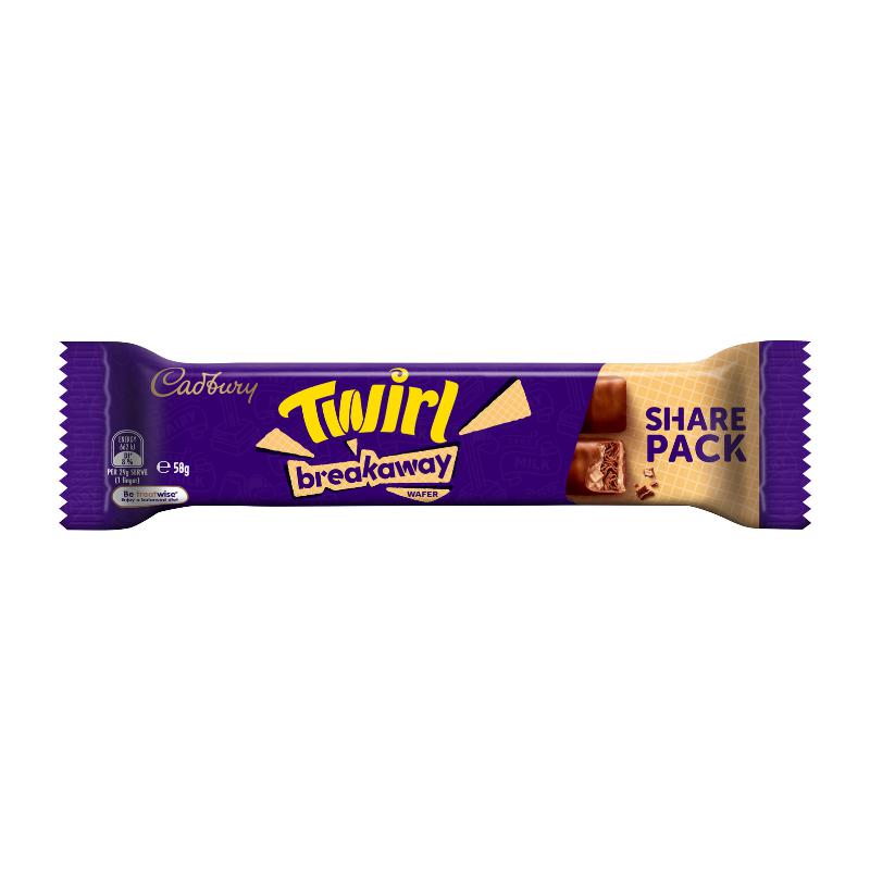 Cadbury's Twirl Breakaway Share Pack 58g - Candy Mail UK
