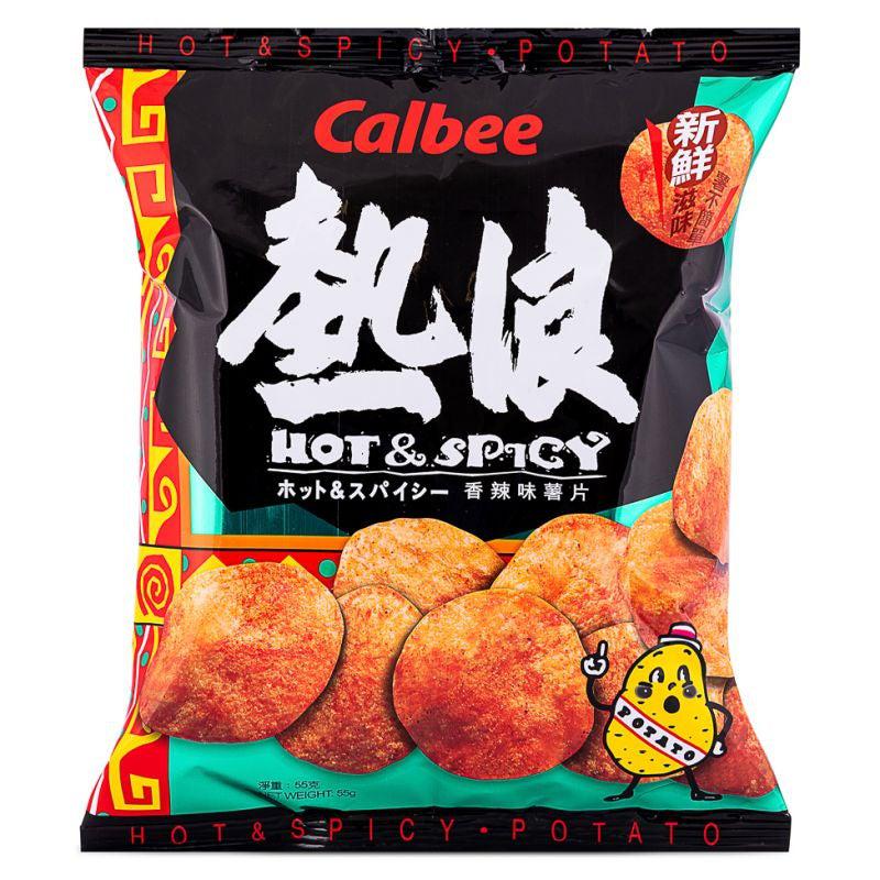 Calbee Hot and Spicy Potato Snack 105g - Candy Mail UK
