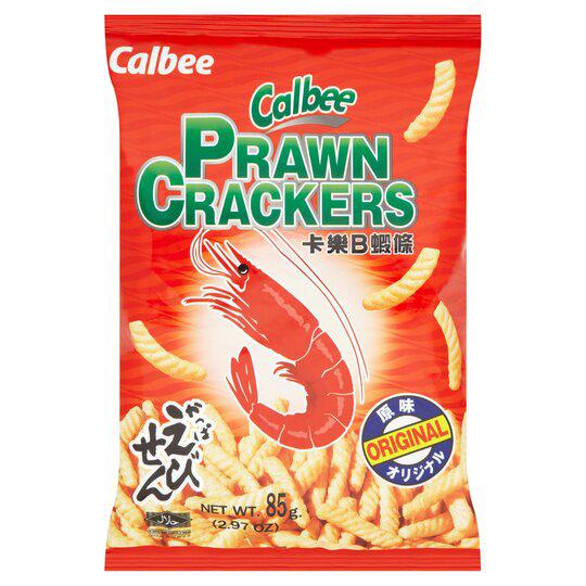 Calbee Prawn Flavoured crackers 85g - Candy Mail UK