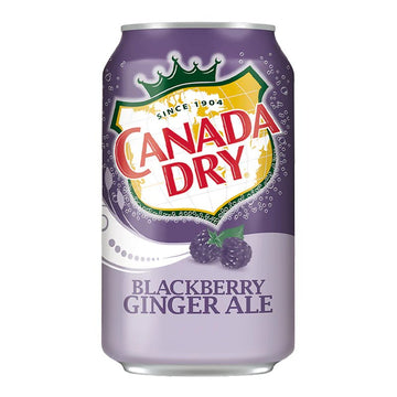 Canada Dry Blackberry Ginger Ale 355ml
