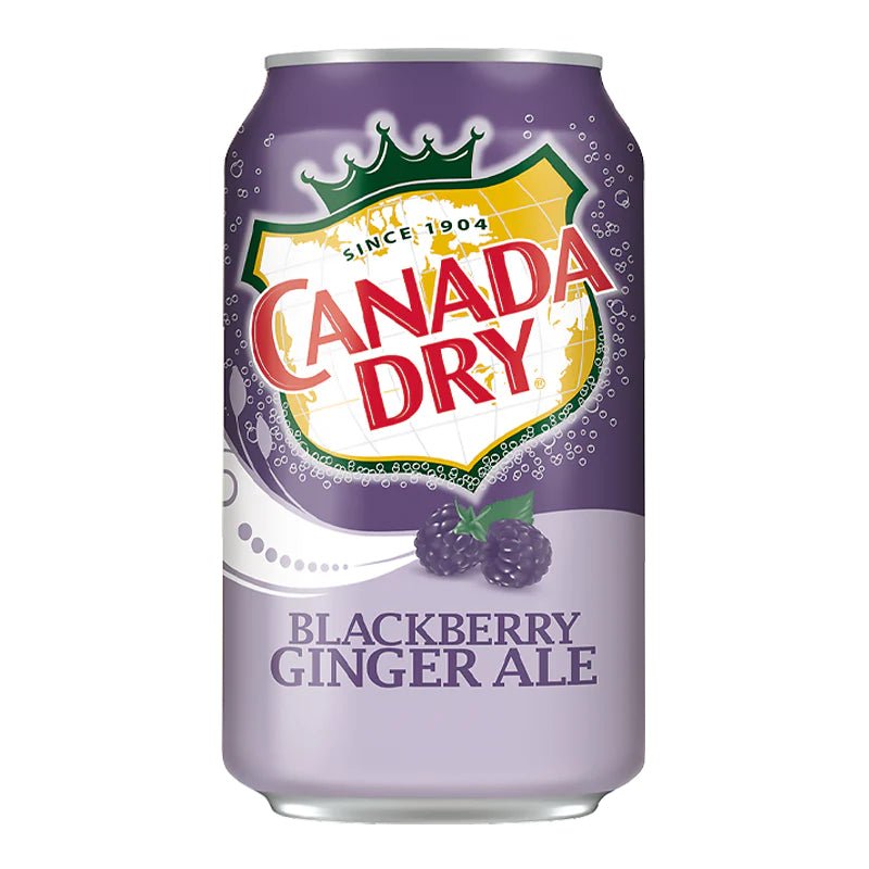 Canada Dry Blackberry Ginger Ale 355ml - Candy Mail UK