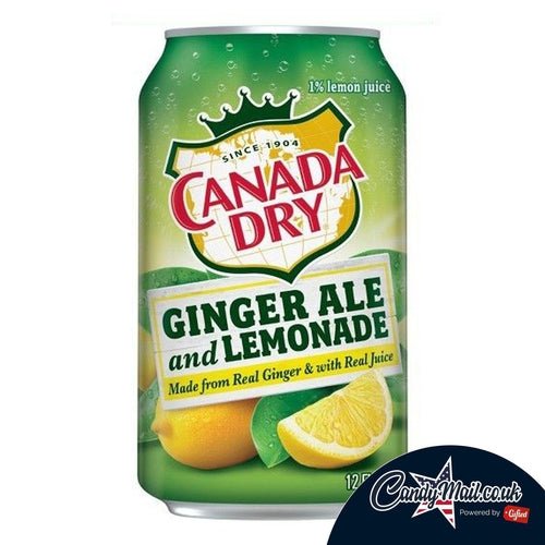 Canada Dry Ginger Ale with Lemonade 330ml - Candy Mail UK