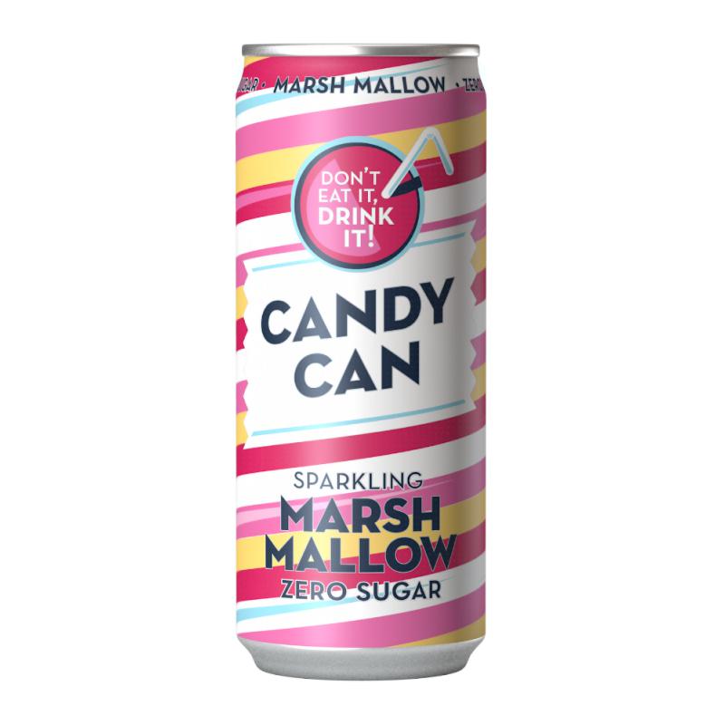 Candy Can Marshmallow Zero Sugar 330ml - Candy Mail UK