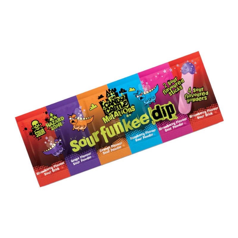 Candy Castle Mutations Sour Funkee Dip 40g - Candy Mail UK