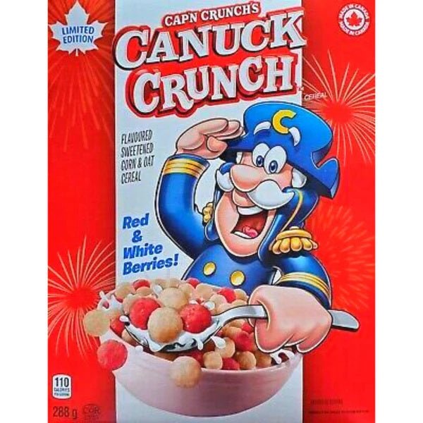Cap'n Crunch Canuck Crunch Limited Edition 288g - Candy Mail UK
