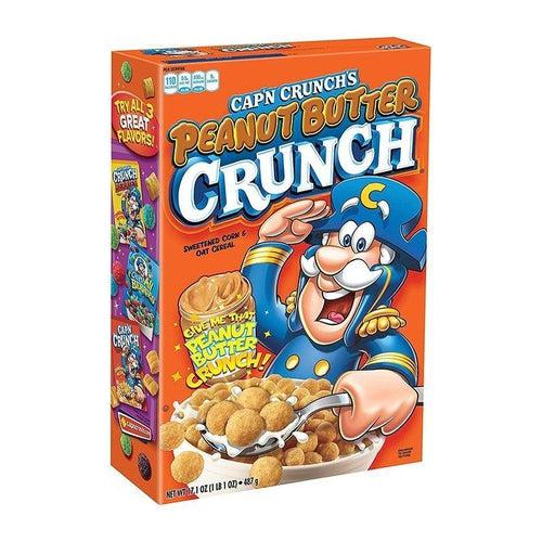 Cap'n Crunch Peanut Butter Cereal Larger Box 487g - Candy Mail UK