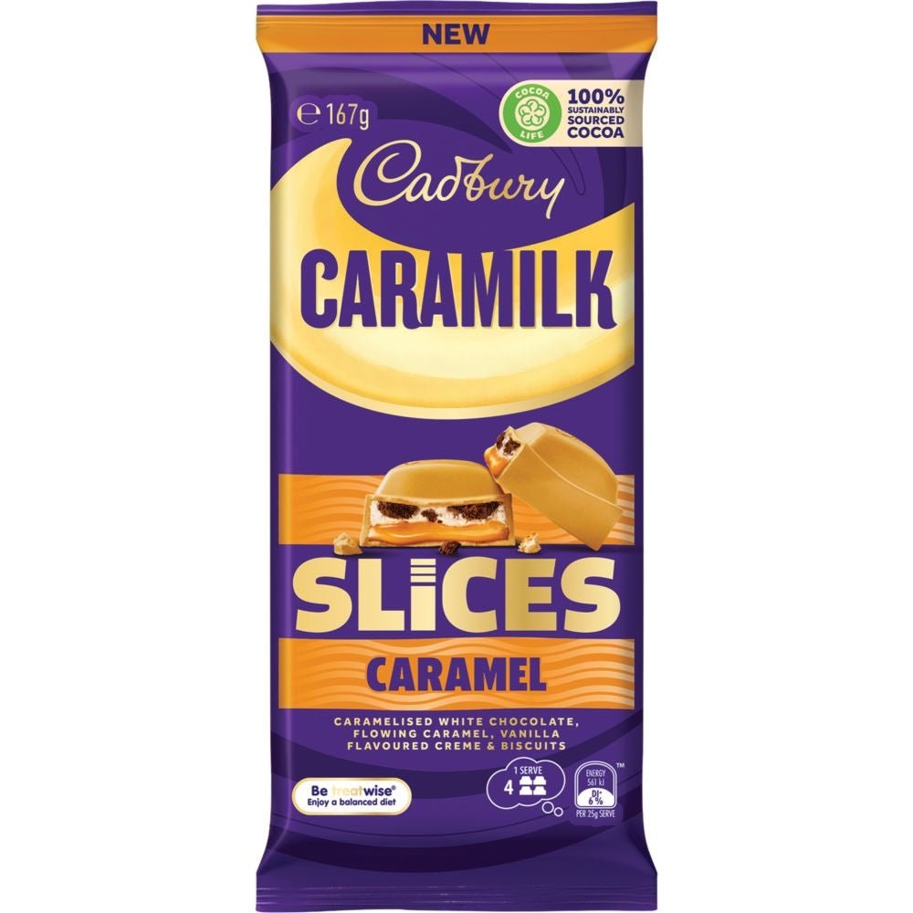 Caramilk Slices Caramel (Australia) 167g - Candy Mail UK