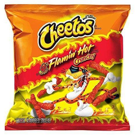 Case of Cheetos Flamin’ Hot Crunchy American Import 44x 35.4g - Candy Mail UK