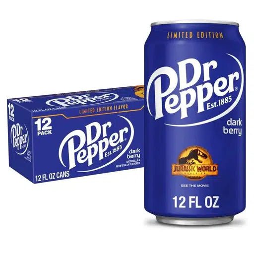 Case of Dr Pepper Dark Berry Limited Edition - Candy Mail UK