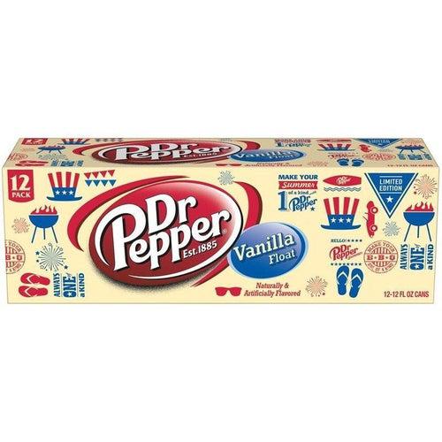 Case of Dr Pepper Vanilla Float 355ml - Candy Mail UK