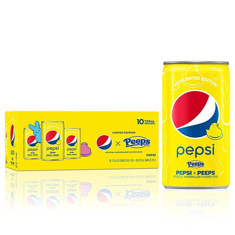 Case of Limited Edition Peeps Pepsi - Candy Mail UK
