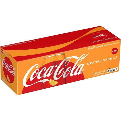 Case of Orange Vanilla Coke 12x355ml - Candy Mail UK