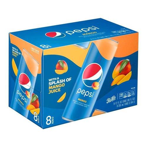 Case of Pepsi Mango 8 x 355ml - Candy Mail UK