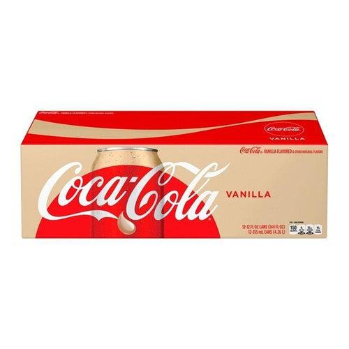Case of Vanilla Coke 12x355ml - Candy Mail UK
