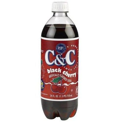 C&C Soda Black Cherry 710ml - Candy Mail UK