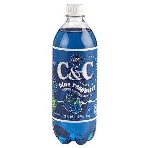 C&C Soda Blue Raspberry 710ml - Candy Mail UK