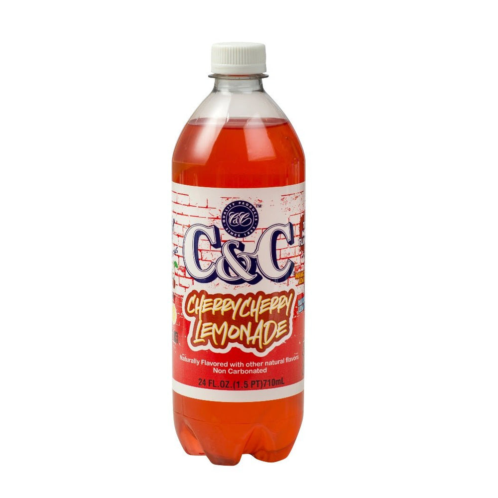 C&C Soda Cheery Cherry Lemonade 710ml - Candy Mail UK