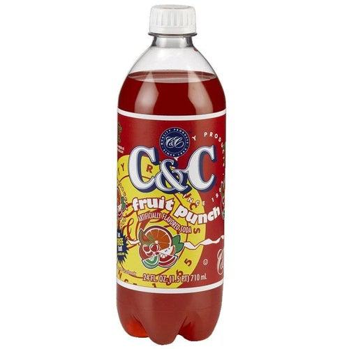 C&C Soda Red Candy Apple 710ml - Candy Mail UK