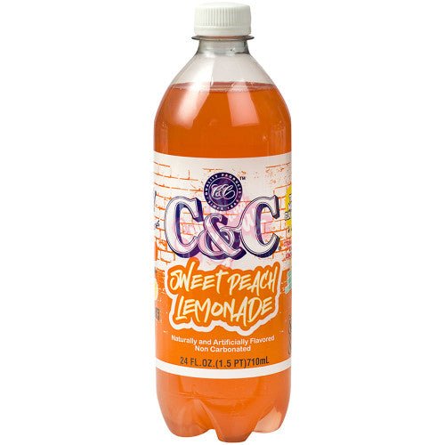 C&C Soda Sweet Peach Lemonade 710ml - Candy Mail UK