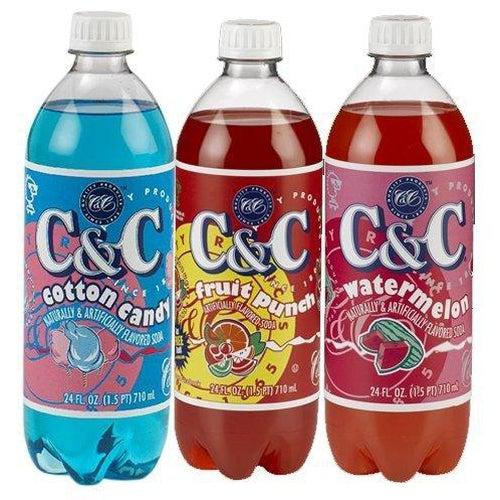 C&C Soda Tropic Punch 710ml - Candy Mail UK