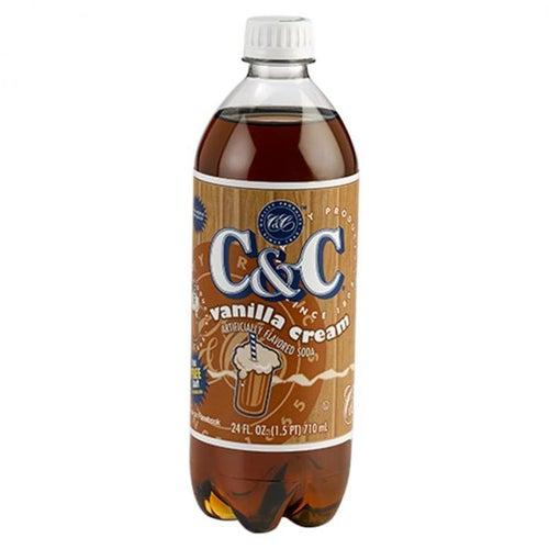 C&C Soda Vanilla Cream 710ml - Candy Mail UK