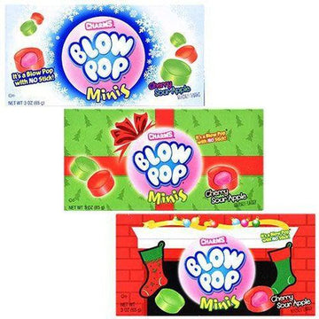 Charms Blowpop Minis Weihnachtstheaterbox, 85 g