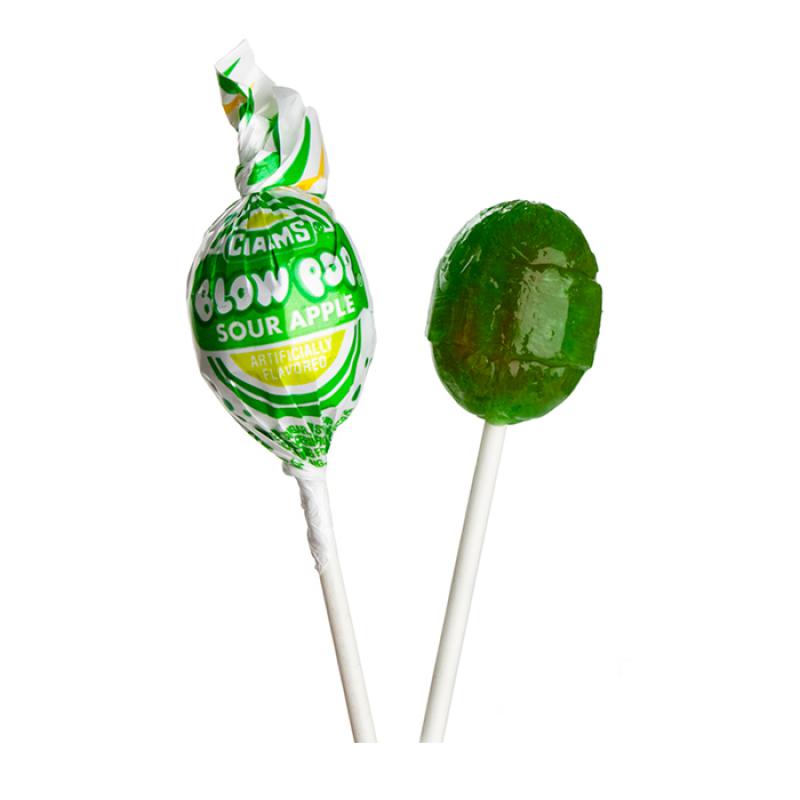 Charms Blowpops Sour Apple 18g - Candy Mail UK