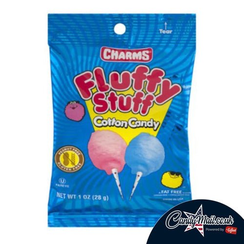 Charms Fluffy Stuff Cotton Candy 71g - Candy Mail UK