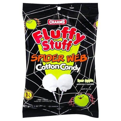Charms Fluffy Stuff Spider Web 60g - Candy Mail UK