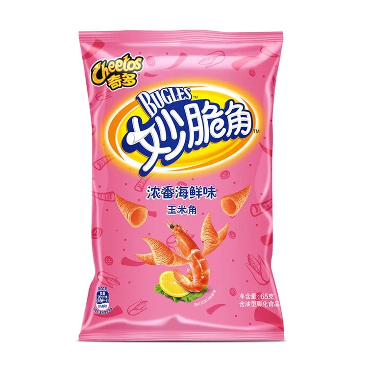 Cheetos Bugles Spicy Seafood (China) 65g - Candy Mail UK
