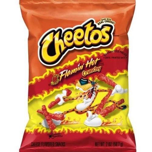 Cheetos Flamin’ Hot Crunchy American Import 35.4g - Candy Mail UK