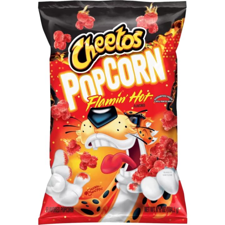 Cheetos Flamin' Hot Popcorn 184.2g - Candy Mail UK