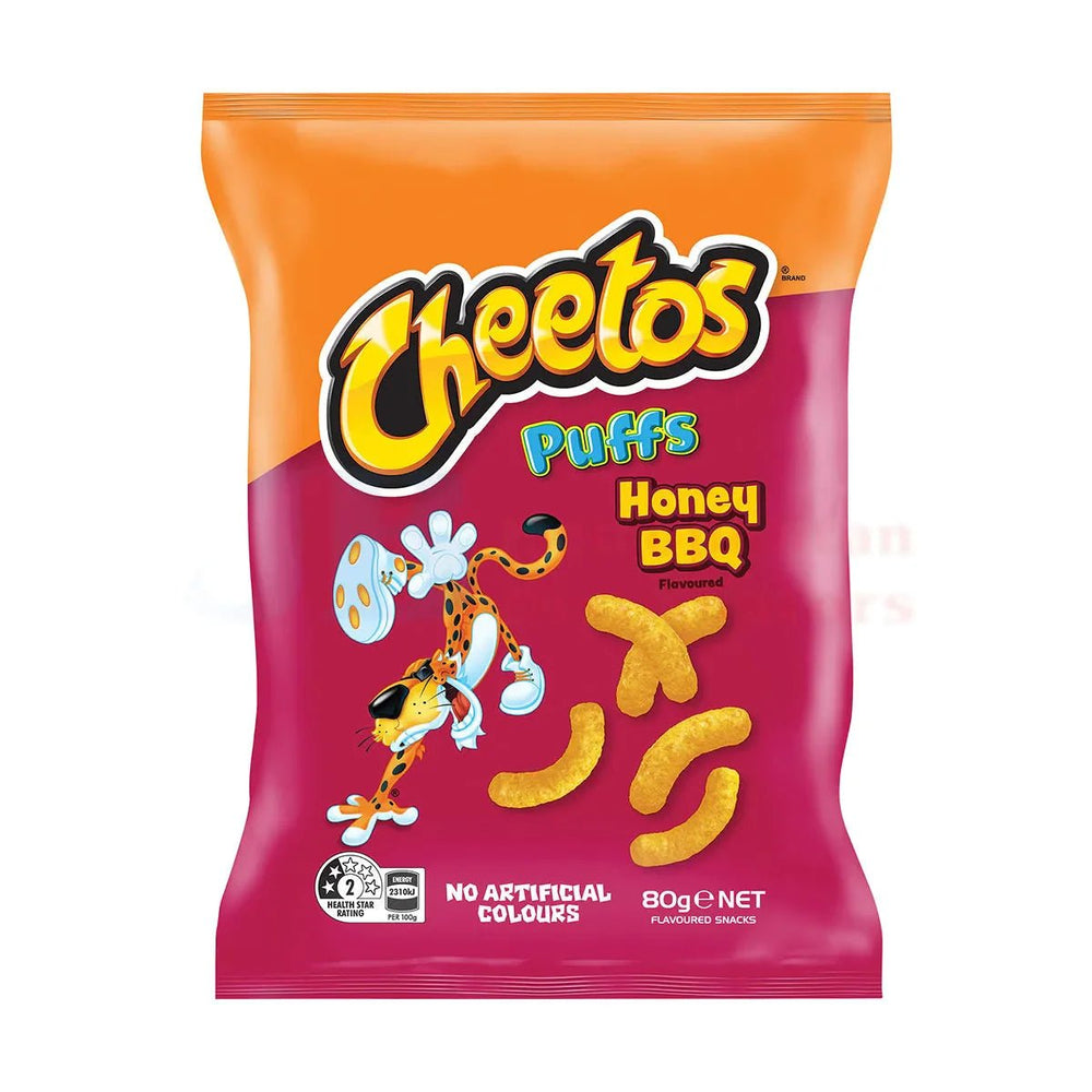 Cheetos Puffs Honey BBQ (Australia) 80g - Candy Mail UK